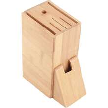 Bloque de Cuchillo de bambú de  - Soporte de Cuchillo de Cocina Ventilado, Soporte de Cuchillo Antimicrobiano, Estante de Cuchillo Inclinado para Cuchillos de Chef y Utensilios de Cocina,44575239 - Multicolor - Ver 2