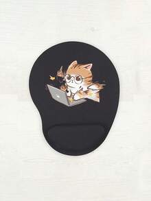 Ergonomic Cat Pattern Wrist Rest Mouse Pad, Ergonomic EVA Wrist Pad, Non-Slip Memory Foam Mouse Pad, Comfortable Non-Slip Base, Comfortable Mouse Pad With Comfortable Wrist Rest, Comfortable Skin-Friendly Desktop Support, Desktop Protection Pad, Suitable For Gaming, Office, Computer, Laptop, Home, Graduation Season Souvenir, Valentine's Day, Mother's Day, Easter, Christmas, Back To School Season, Perfect Gift - Multicolor - View 13