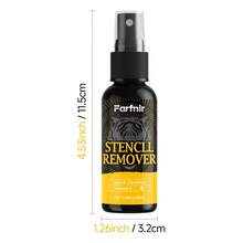 1.35 Oz Tattoo Ink Cleansing Spray, Fresh And Non-Greasy, Gentle And Non-Irritating, Suitable For Post-Tattoo Cleaning, Compact Travel Size, Easy To Carry - Multicolor - View 3