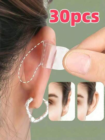 Bộ 6 miếng/12 miếng/30 miếng băng nâng cơ mặt vô hình, miếng dán nâng cơ mặt thoải mái giúp cải thiện tình trạng chảy xệ da mặt, tạo vẻ ngoài tinh tế và thon gọn hơn, phù hợp cho trang điểm hàng ngày, chụp ảnh, hẹn hò, tiệc tùng, đám cưới và các dịp khác, thoải mái khi sử dụng không gây khó chịu, dễ dàng dán, ngay lập tức tạo hình đường nét khuôn mặt săn chắc và thon gọn.