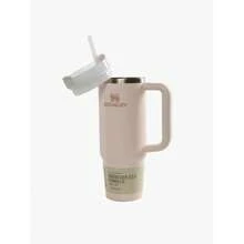 STANLEY - The Quencher H2.0 FlowState™ Tumbler 30oz With Handle & Straw, Stainless Steel Vacuum Travel Mug, Leakproof Lid, Large Capacity Cup, Keeps Drinks Cold All Day, For Water, Coffee, Iced Drinks 10-10827-417 - 1366 玫瑰石英 2.0 - 查看 2