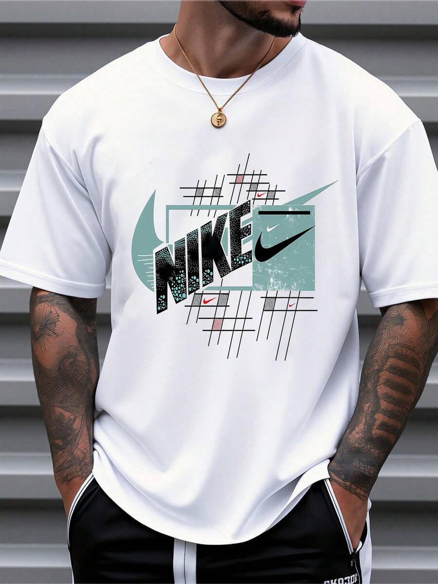 Men T-Shirts - 白色 - 查看 1