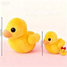 BLUESLEMON Muñeco de Peluche de Pato Amarillo Lindo, Muñeco de Animal de Peluche Suave de Dibujos Animados, 2 Tamaños, Muñeco de Pato Adorable, Regalo de Cumpleaños, Decoración del Hogar - Multicolor - Ver 3