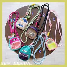 1pc Long Lanyard Phone Strap Card Key Chain Pendant Mini Bag Hanging Strap Necklace For Women - Multicolor - View 2
