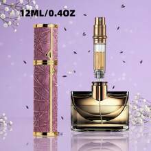 1 chai xịt nước hoa mini sang trọng, thanh lịch, có thể nạp lại, thiết kế đáy mở, chai xịt nước hoa du lịch, có thể nạp lại, cần thiết cho chuyến đi và công tác của bạn. - Nhiều màu - Xem 68