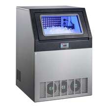 Commercial Ice Maker Machine, 440 Lbs/24h With 85 Lbs Storage Capacity, Built-In/Freestanding/Under Counter, Stainless Steel Ice Maker With LED Display & Self-Cleaning, For Home Bar Restaurant - 440 lbs/day Single water inlet - 查看 9