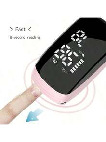 1 Pulse Oximeter, Easy To Operate, Accurate Measurement, Rounded Elegant Appearance, Compact And Portable - View 9