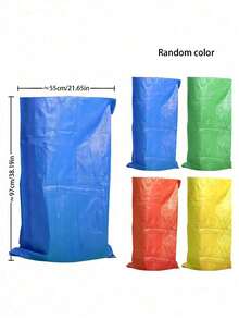 8pcs Outdoor Burlap Sack Hop Bags, Durable Jumping Bags For Outdoor Backyard, Field Day, Birthday Party Games, Outdoor Lawn Games, Family Interactive Sports, Outdoor Party Games, Colorful Hop Bags Suitable For Birthday, Graduation, Party, Field Day - Game Activity Bag - View 8
