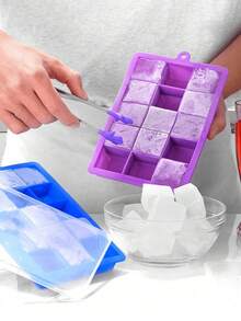 15/24 Cavity Tray, Ice Maker Mold, Essential For Summer Beverages And Iced Coffee - Multicolor - View 10