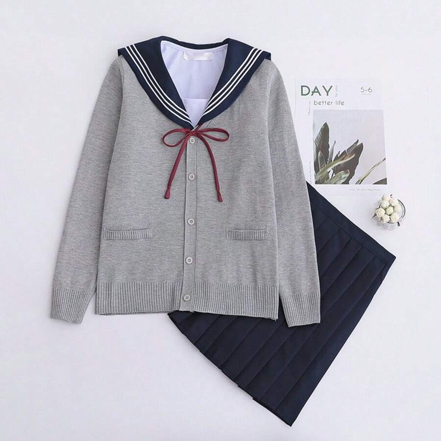 Men Cardigans - Duister paars - Bekijken 1