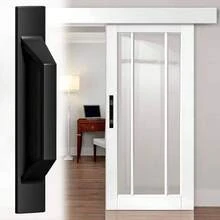 Bộ 2 tay nắm cửa trượt, đánh bóng dầu, màu đen/bạc, dễ lắp đặt, phù hợp cho tủ bếp, ngăn kéo, cửa sổ, tủ quần áo trượt, tay nắm tủ, tay nắm ngăn kéo hiện đại, cửa chuồng, cửa trượt, tay nắm cửa, tay nắm dán, tay nắm tủ dán, tay nắm tự dính, phụ kiện tay nắm, tay nắm đồ nội thất, tay nắm tủ, nhà bếp - Nhiều màu - Xem 5