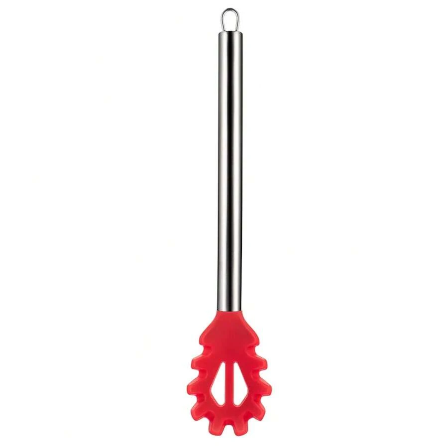 Cuchara de espagueti, tenedor de espagueti de silicona de 13 pulgadas, cuchara de fideos resistente al calor - Ver 1