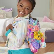 Furby Furblets 夏季/摇滚/嘻哈迷你伙伴，45+种音效和音乐，只会说Furbish语，电子毛绒玩具，返校礼物，适合6岁及以上儿童 - 彩色 - 查看 7