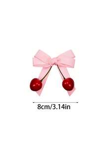 12 pièces Décorations de fête cerise rose, guirlande de nœuds cerise rose, ornements suspendus DIY, pour décoration de chambre rose Saint-Valentin, anniversaire, enterrement de vie de jeune fille, mariage, anniversaire de mariage, fiançailles/demande en mariage, fournitures de fête, décorations de fête romantiques - Multicolore - Voir 10