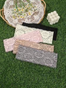 Băng đô ren hoa rỗng 4/2/1 chiếc, phụ kiện tóc ren thanh lịch và gợi cảm dành cho nữ, phù hợp cho sử dụng hàng ngày, dự tiệc hoặc phối nhiều lớp. - Nhiều màu - Xem 12