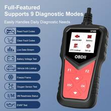 OBD2故障码读取器发动机诊断扫描仪CAN诊断工具,适用于1996年及之后生产的所有OBD II协议车辆。 - Car diagnostic tool - 查看 3