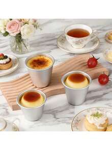 1 khuôn bánh mini, khuôn làm bánh pudding, thạch, khuôn pudding caramel tự làm, khuôn bánh nhỏ, khuôn làm bánh pudding tại nhà, dụng cụ làm thạch tráng miệng, thích hợp cho Giáng sinh, Halloween, Ngày của Mẹ, tiệc sinh nhật, các ngày lễ, làm bánh tại nhà. - Xem 2