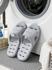 Dép đi trong nhà chống trơn trượt, chống thấm nước, đế mềm mại, dép đi trong nhà tắm, kiểu dáng đôi phù hợp cho mọi mùa. - nhiều màu - Xem 8