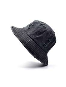 1 chiếc mũ xô denim vá kiểu Nhật mới năm 2026 dành cho nữ, mũ xô chống nắng kiểu Nhật, đa năng và cổ điển. - Nhiều màu - Xem 4