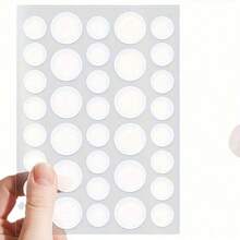 180/360/720pcs Discreet Blemish Cover Stickers, Round-Shaped, Transparent Dots For Concealing On The Face And Skin - Multicolor - View 6