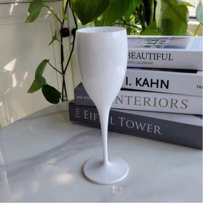 2/6/12pcs Unbreakable Champagne Glasses, Wedding Party Cups, Made Of Unbreakable Material, Suitable For Weddings, Wedding Decorations, Parties, Bridesmaid Gifts, Ideal For Corporate Meetings, Outdoor Weddings, Valentine's Day, Holidays, Back To School Season