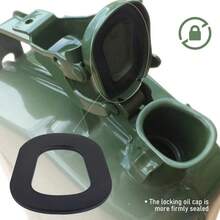 5pcs Fuel Tank Gasket Rubber Sealing Rings, Fuel Supply System Parts Suitable For Gas Tank - A - View 5