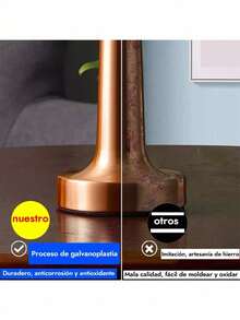 Lámpara De Mesa Para Restaurante Ambiente Ambiente Led - Dorado - Ver 5