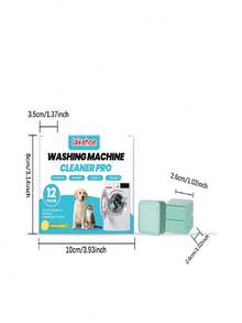 Washing Machine Cleaner Tablets, Deep Cleaning Laundry Detergent Sheets, Strong Deodorizing And Descaling, Stain Removal, Highly Effective Drum Cleaning - Cleaning Tablets - View 3