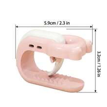 6个床单夹固定器，防滑床单夹，可爱小熊造型，无需别针，防滑扣，适用于床垫、被子和毯子 - a - 查看 7