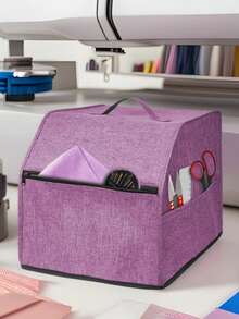 Dust-Proof And Waterproof Sewing Machine Cover, With Pocket To Store Sewing Supplies, Suitable For Most Standard Sewing Machines, Durable, Can Be Used As Kitchen Decor, Home Goods, Mother's Day Gift, Bedroom Decor, Gardening, Kitchen Decor, Summer, Beach, Travel Essentials, Room Decor, Graduation Gift, Ideal Gift For Crafters - Multicolor - View 15
