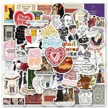 120 miếng dán chủ đề văn học, thẩm mỹ, thích hợp dán trang trí sổ lưu niệm, nhật ký, laptop, cản xe, ván trượt, bình nước, máy tính, điện thoại, thiệp chúc mừng, album ảnh, đồ nội thất. - Phong cách ngẫu nhiên - Xem 12