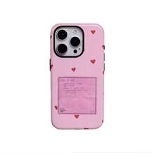 Capa de Telefone 2 em 1 Compatível com a Série Apple 17, Compatível com iPhone 11 12 13 14 15 16 14 Pro Max 15 Pro Max 16 Pro Max 16 Pro, Padrão de Laço em Forma de Coração, Filme Ultra-HD, Presente Personalizado Minimalista para Família e Amigos, Design de Camada Dupla Mais Resistente a Arranhões - Multicolorido 7 - Visão 5