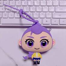 Creative Witch Hunter Coin Purse - Keychain - Anime Peripheral Pendant - Car Hanging Decor - Cute Silicone Mini Bag Charm, Anime Peripheral Coin Purse - Keychain - Multifunctional Storage Pouch - Pendant - Suitable For Daily Small Item Storage Or Decoration, Also The Best Small Gift For Friends On Festivals And Parties - Multicolor - View 9