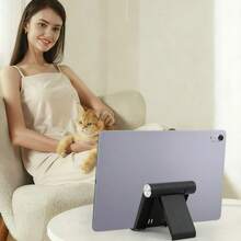 1 giá đỡ điện thoại để bàn gấp gọn, đa năng dùng được cho điện thoại thông minh và máy tính bảng, có thể gấp lại để dễ dàng cất giữ và mang theo, thích hợp làm quà tặng cho gia đình, văn phòng hoặc khi đi du lịch, giá đỡ bền chắc, giá đỡ máy tính bảng. - nhiều màu - Xem 4