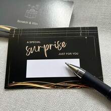 20/40 Miếng Dán Thẻ Xé May Mắn, Phiếu Quà Tặng Ngày Lễ, Giải Thưởng Trò Chơi Tiệc Tụng, Thích Hợp Cho Giáng Sinh, Ngày Valentine, Đám Cưới và Tiệc Sinh Nhật. - A - Xem 4