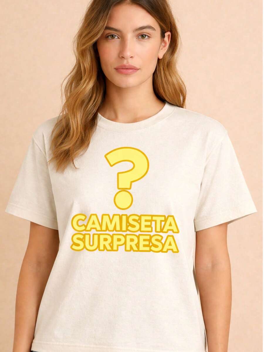 Women's Oversized Bilhan T-Shirt With Surprise Print - Outlet - Trắng ngà - Xem 1