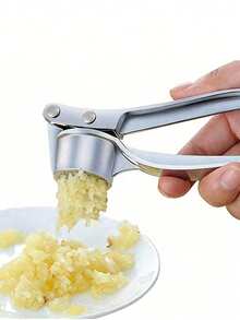 手动蒜泥器、家用蒜剥皮器、蒜压器、蒜片器、母亲节礼物 - 彩色 - 查看 3