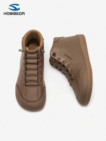 HOBIBEAR 1 đôi giày thể thao cao cổ unisex, đế cao su mềm, chống trơn trượt, chống thấm nước, dáng rộng, thoải mái, phù hợp cho hoạt động ngoài trời, leo núi, mùa đông.