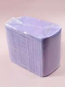 Thảm lót bàn làm việc dùng một lần, chống thấm nước và chống bám bẩn, dùng cho nghệ thuật vẽ móng. - trắng - Xem 6