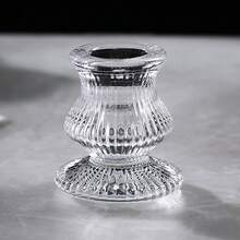 1 chiếc giá đỡ nến bằng thủy tinh pha lê, giá đỡ nến hình quả bí ngô sáng tạo. - 1PC - Xem 9