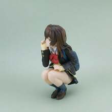 Squatting Pose  Anime Figure, High School Girl Desktop & Car Ornament - 蹲姿沙優-袋裝 - 查看 3