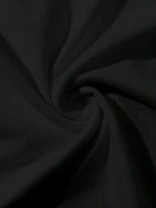 Men's T-Shirt With Angel Design - Black - View 5