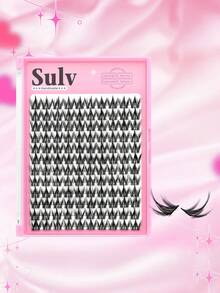 Sulv 12排120片14毫米单根睫毛簇，适用于睫毛嫁接、DIY睫毛嫁接、可重复使用，打造自然妆效。 - 查看 7