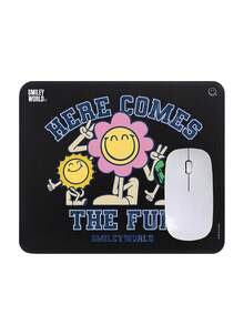 Smiley World Tấm lót chuột chống trượt hình mặt cười, thảm lót bàn làm việc đa năng cho văn phòng và chơi game. - Xem 3