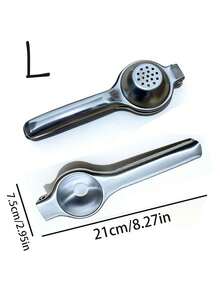 1个不锈钢柠檬榨汁器，多功能手动柠檬榨汁器，柑橘压榨器，家用榨汁机，手压式柠檬榨汁器，柑橘榨汁器，厨房手压式榨汁器 - 手動壓汁器 - 查看 14