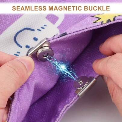 10 piezas de broches magnéticos invisibles, sin necesidad de coser ni usar alfileres, adecuados para bolsos, carteras, accesorios de cuero DIY