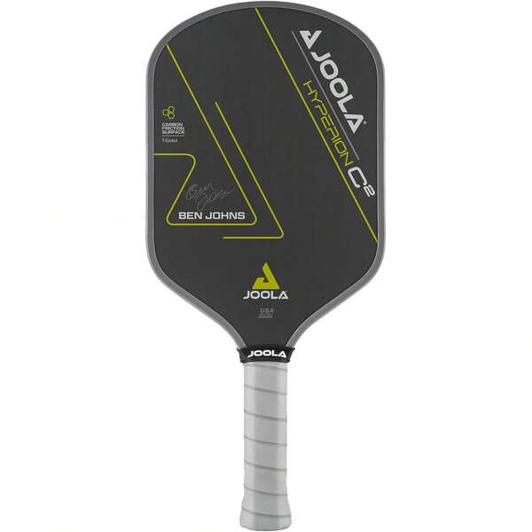 JOOLA Ben-Johns Pickleball Paddle, Featuring Charge Surface Technology For Enhanced Power And Feel - Full Carbon Fiber Wrap, Larger Sweet Spot - USAPA Certified