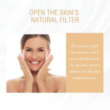 Base de maquillaje líquida hidratante. Efecto de maquillaje natural. Hidratación profunda. Tono de piel uniforme. Color y maquillaje de larga duración. Cobertura ligera. Base esencial. - Carne - Ver 10