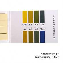 P Test Strs 5.4-7.0 4 Pack 320 Indica Prs Litmus Tester   S Alkaline Acid Testing - PH 5.47.0 - Xem 4