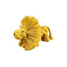 Juguetes de cuerda tejidos a mano y de colores para perros, juguetes de cuerda de animales divertidos, cuerda de zanahoria de dibujos animados, juguetes de peluche de conejo/león/pulpo/elefante/oso, adecuados para entrenamiento, limpieza de dientes y juego interactivo para perros medianos y pequeños - Multicolor - Ver 15